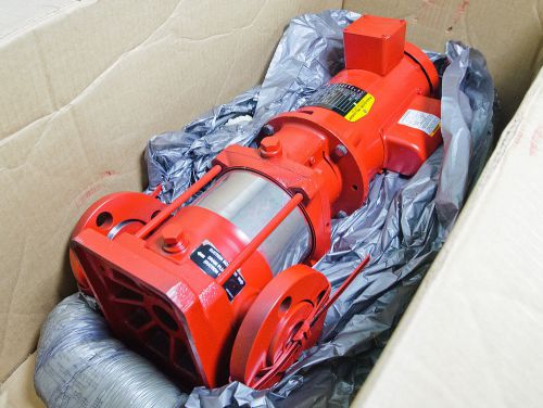 New armstrong vms 0303 vertical multi-stage pump with baldor vl1306 motor for sale