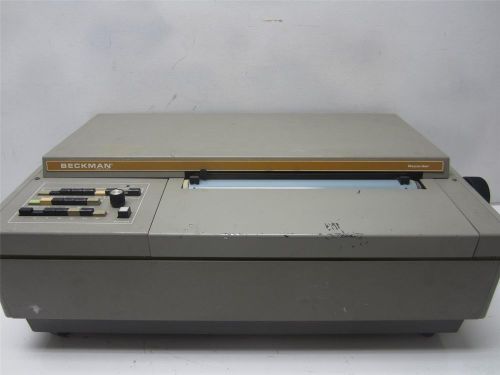 Beckman Laboratory Chart Recorder *Parts*