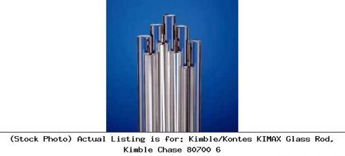 Kimble/kontes kimax glass rod, kimble chase 80700 6 laboratory consumable for sale