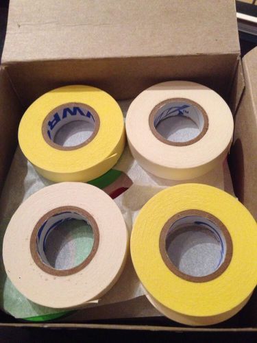 Vwr lab pressure sensitive labeling tape;width1/2&#034;;500&#034; 36429-206;assorted color for sale