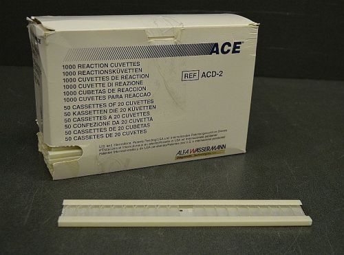 480 ACD-2 Alfa Wassermann Reaction Cuvettes REF ACD2 ACE