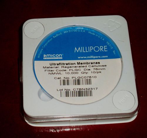 MILLIPORE AMICON ultrafiltration  filters YM1 cat # PLGC07610