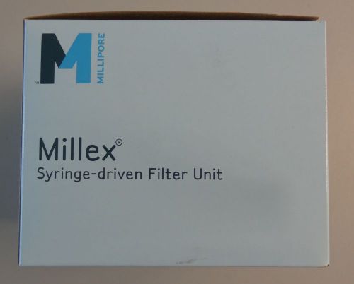 NEW MILLEX SYRINGE DRIVEN FILTER UNIT 0.20um 50 PER BOX