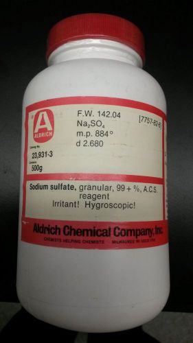 Sodium Sulfate, ACS 99% Anhydrous, Sigma, 500g