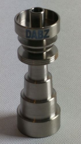 Pure GR2 domeless titanium nail 10 14 &amp; 18mm male &amp; female socket