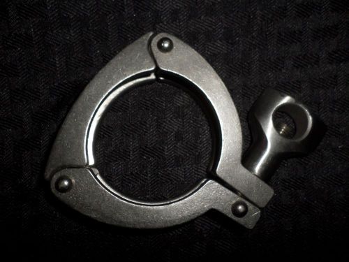 2&#034; 3-Segment Heavy Duty Tri-Clamp Sanitary Clamp 13MHHS 304 Stainless Steel