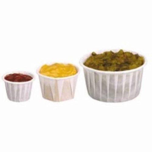 1.25-oz. pleated paper souffle cups, 5,000 cups (scc 125u) for sale