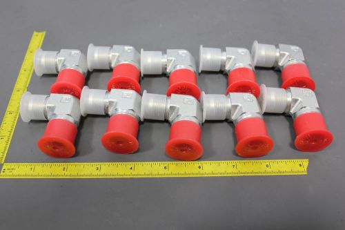 10 new parker steel 90° elbow fittings jic 3/4&#034;x1/2&#034;npt (s16-4-53fe) for sale