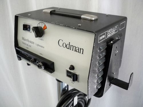 Codman endoscopic - light source - micro system twin beam for sale