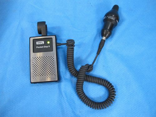 Imex pocket-dop ii doppler kit with 5 mhz vascular probe - warranty for sale