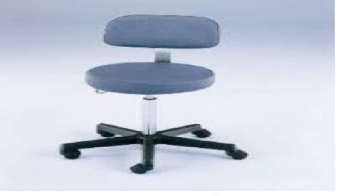 Blickman Pneumatic Stool With Back Forest New