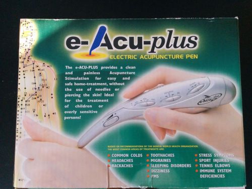 ELECTRIC ACUPUNCTURE PEN e-Acu-plus DRUG FREE PAIN RELIEF