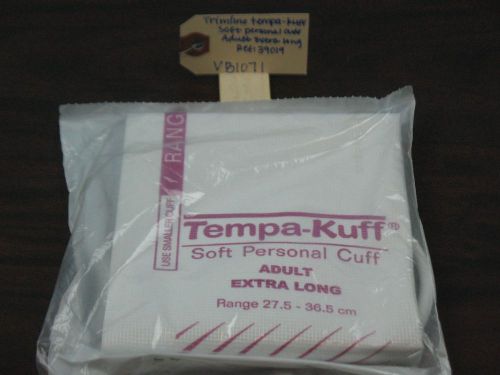 Tempa-kuff soft personal cuff adult extra long with bayonet connector ref39019 for sale