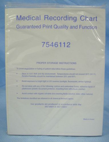1pkg/300 Seets Medical Recording Paper #7546112/GE E9001DW