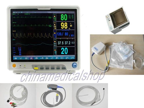 With touch screen 6 parameters patient monitor portable monitor + printer +ETCO2