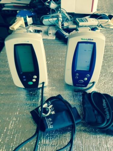 Lot of 2 Welch Allyn 0297 Spot Vital Signs Monitor