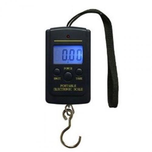 10g - 40kg digital portable weighing scale / luggage weight scale + temperature for sale