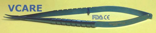 Titanium Micro Barraquer Needle Holder Standard Curved (FDA &amp; CE)