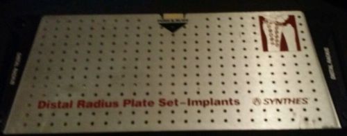 Synthes Radius Plate Set - implants