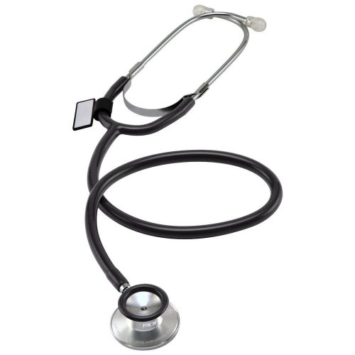 New - mdf® dual head lightweight stethoscope - black - free shipping for sale