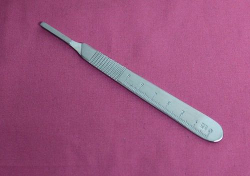 OR Grade Scalpel Handle # 4 W/ Scale Surgical Dental Ent Instruments A+ Quality