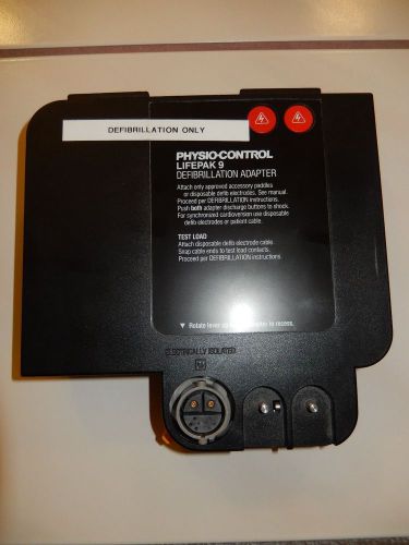 Used Physio-Control LifePak 9 Defib Adapter