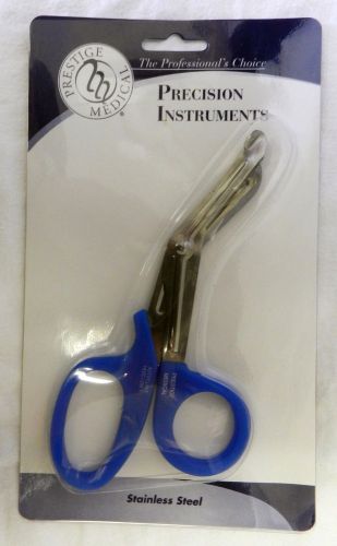 Scissors utility shears medical emt ems  7.5 new frosted royal blue for sale