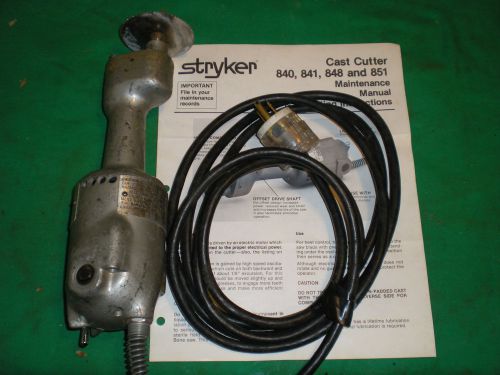 Stryker  840  cast cutting tool