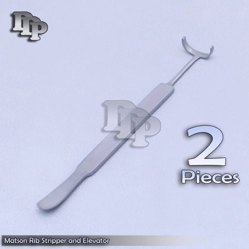 2 pieces matson rib stripper and elevator surgical instruments for sale