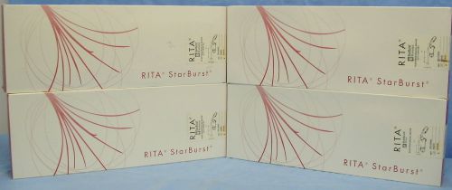 4 Angio Dynamics/Rita StarBurst Disposables - 3 Types/Sizes
