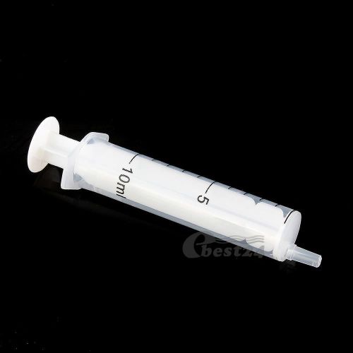 6x 10ML Plastic Reusable Syringe for Cartridge Refill Ink