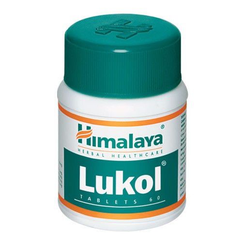 Himalaya Herbal Lukol 60 Tablets for Leukorrhea Vaginal White Discharge 60 Pills