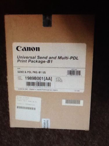 CANON UNIVERSAL SEND And multi -PDL PRINT PACKAGE - B1 1989B001[AA]
