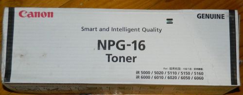 Genuine canon npg-16 toner ir 5000 5020 5110 5150 5160 6000 6010 6020 6050 6060 for sale