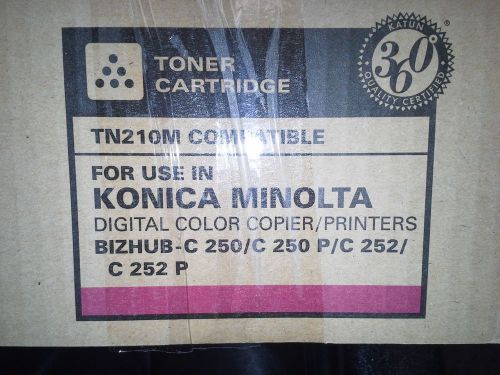 Konica Minolta TN210m Toner Cartridge... New in the Box Magenta!
