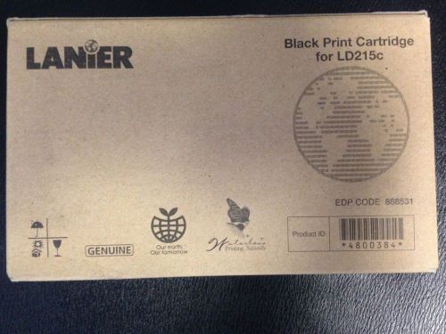 4800384 - Genuine Lanier LD215C Black Toner 480-0384