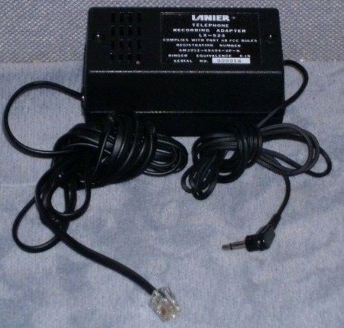 Lanier telephone recording adapter LX-524