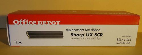 Office Depot Sharp UX-5CR Fax Replacement Ribbon New Unopened Box