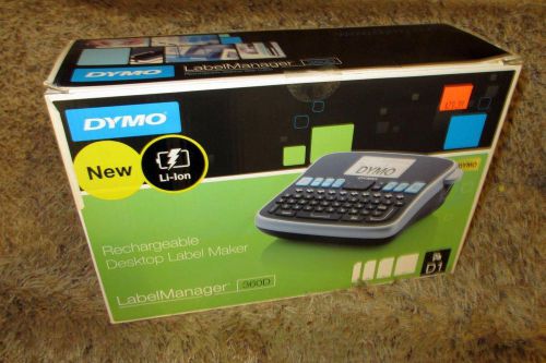 DYMO LabelManager 360D Rechargeable Handheld Thermal Desktop Label Maker