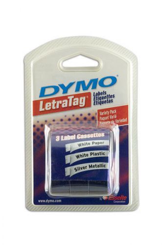 Dymo letratag variety tape - 3 pack for sale