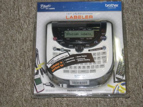 BROTHER P-touch PT-1290RS Labeler BRAND NEW