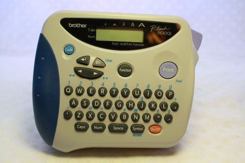 Brother P-Touch 1100QL Electronic Thermal Label Maker Printer Hand Held System