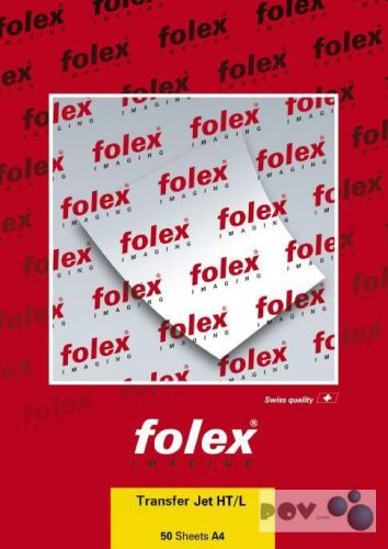 Folex TEXTRANS HT Transferfolie DIN A4, Fuhrungskante mit Streifen kurze Seite