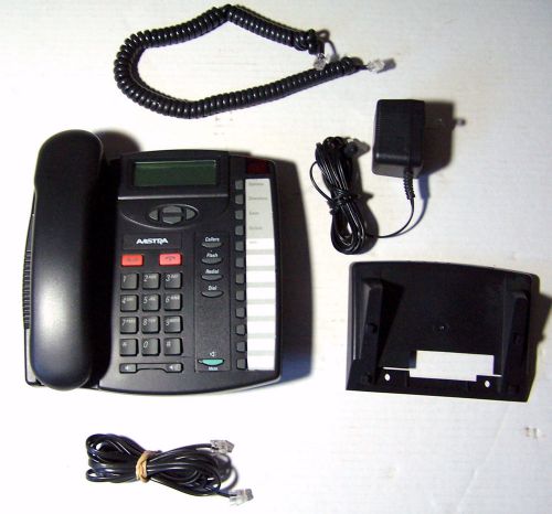 Aastra Model 9116 Telephone A1259-0000-10-05 Charcoal