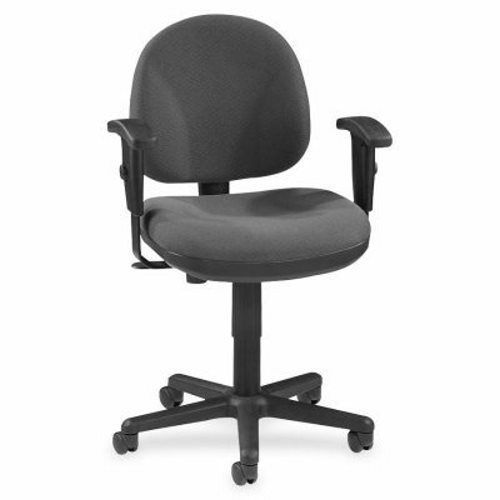 Lorell Adjustable Task Chair, 24&#034;x24&#034;x33&#034;-38&#034;, Gray (LLR80005)