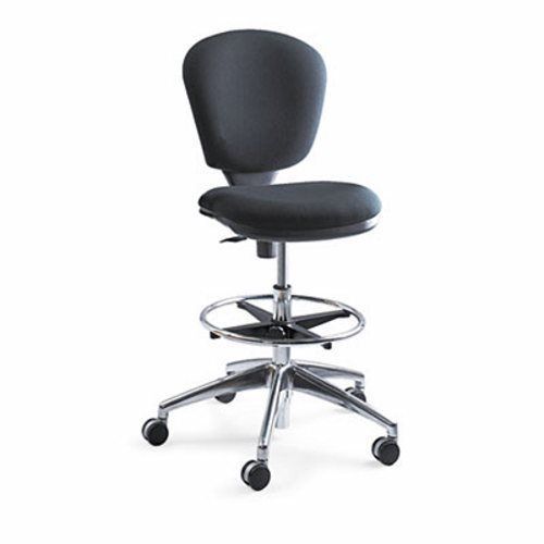 Safco Extended Height Swivel/Tilt Chair, 22-33&#034; Seat Height, Black (SAF3442BL)