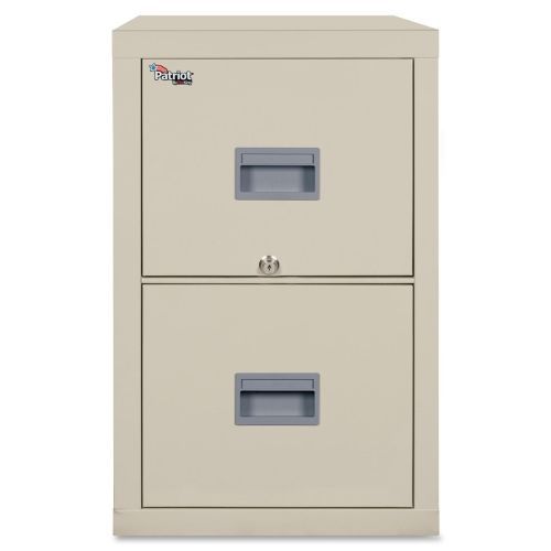 Patriot Insulated Two-Drawer Fire File, 17-3/4w x 31-5/8d x 27-3/4h, Parchment
