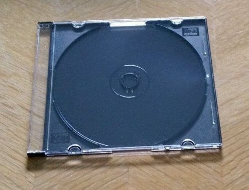 10 - CD Jewel Cases - Black Tray (New Other)