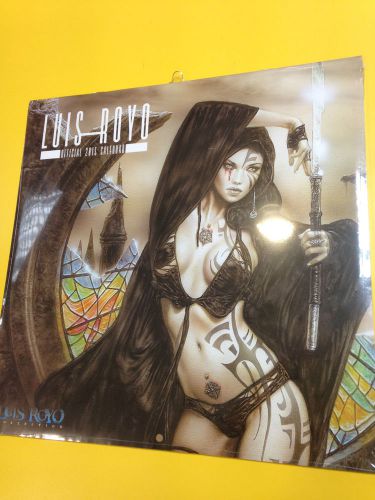 CALENDAR OFFICIAL 2015 LUIS ROYO COLLECTION GOTHIC LADY EROTIC CALENDER