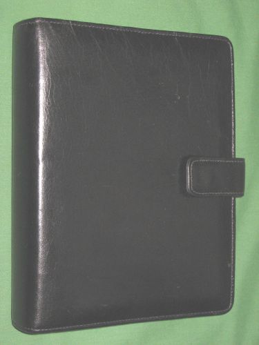 CLASSIC ~1.5&#034;~ 3 Ring ~ LEATHER Day Runner Planner BINDER Franklin Covey 9150